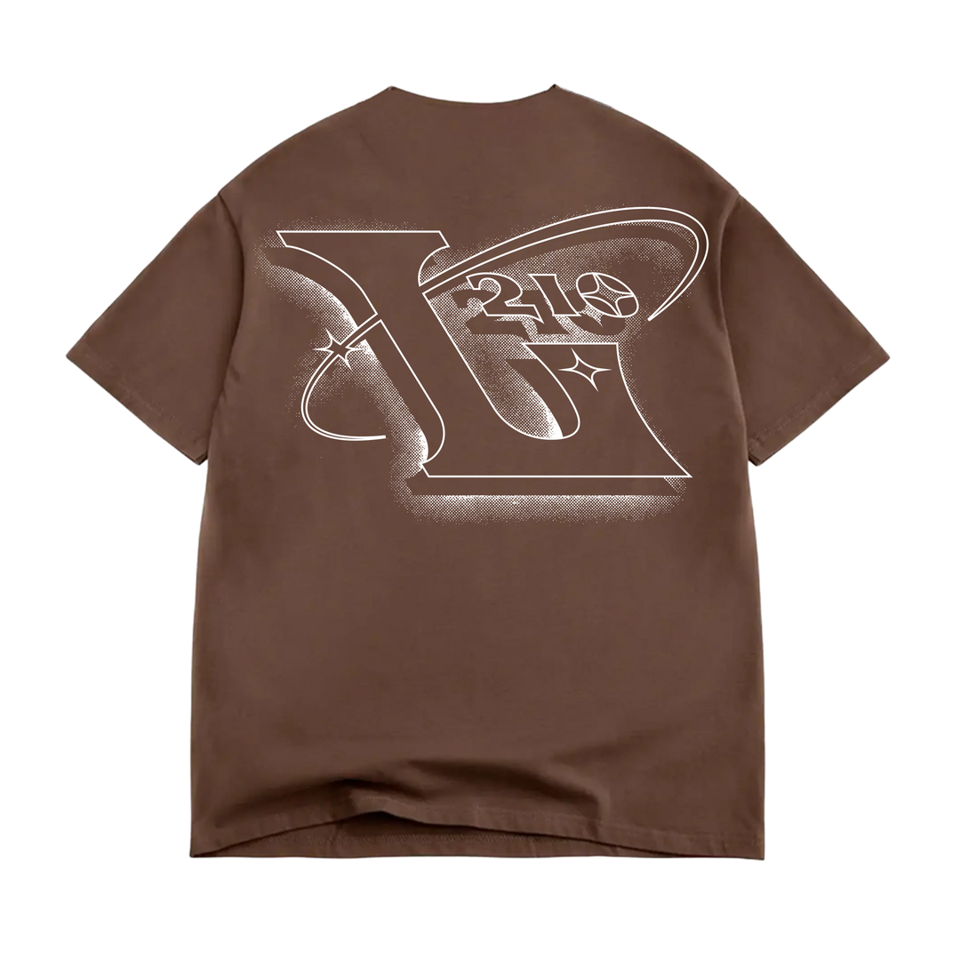 210 Comet "Box Fit" Tee - Chocolate