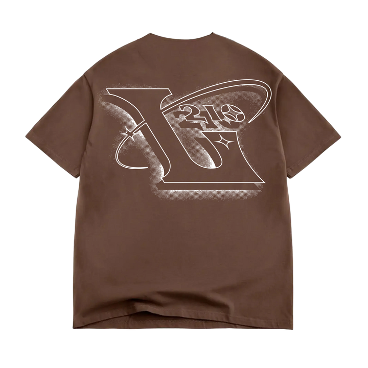 210 Comet "Box Fit" Tee - Chocolate