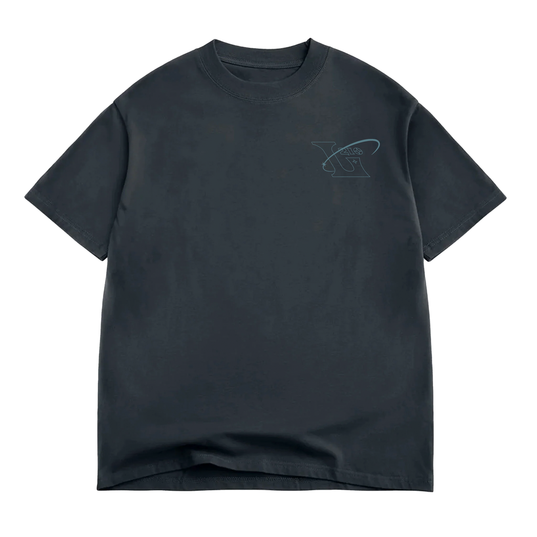 210 Faded "Box Fit" Tee - Vintage Black