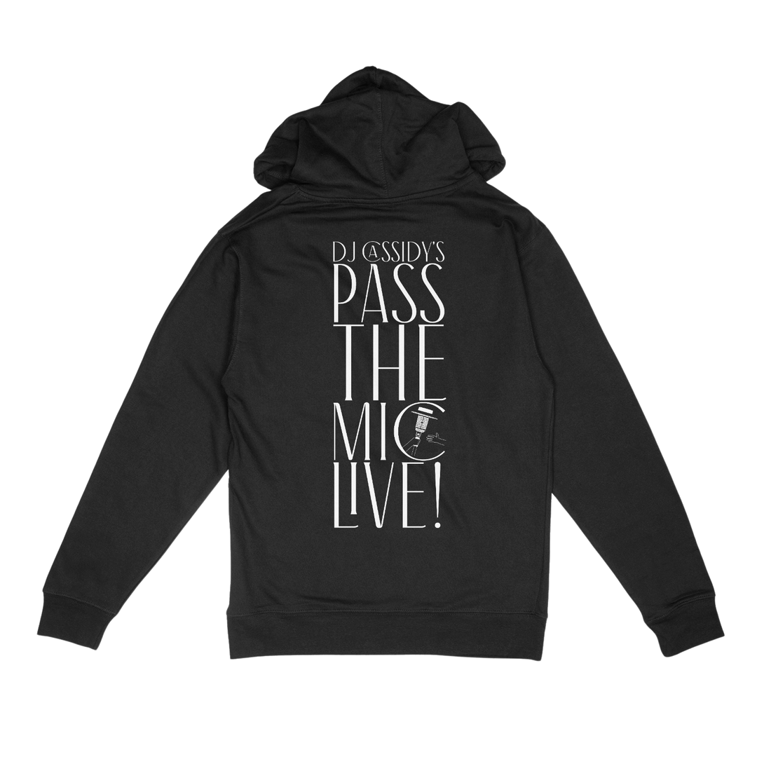 Black Pass the Mic Hoodie