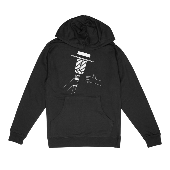 Black Pass the Mic Hoodie