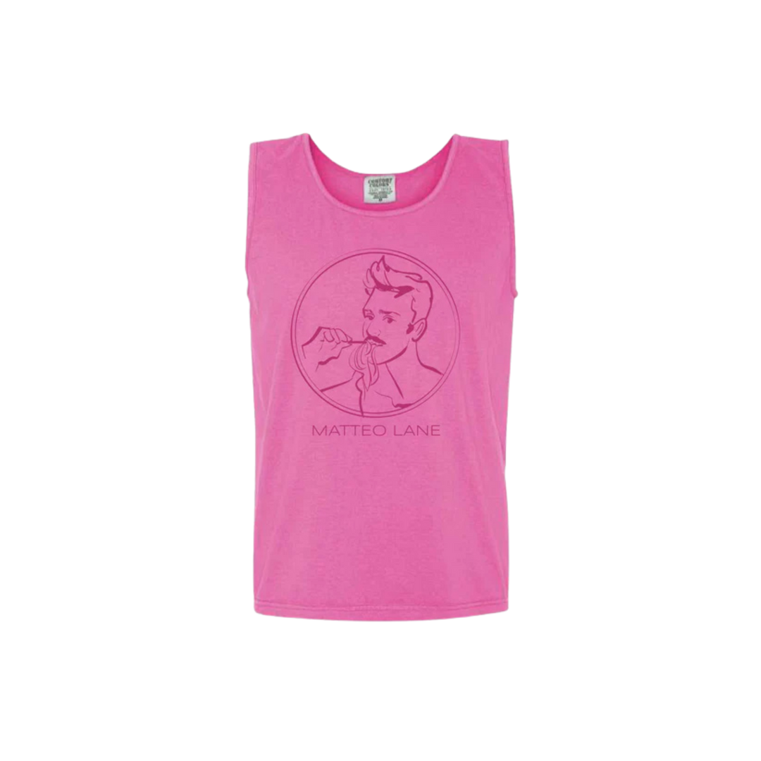 Matteo Lane Unisex Tank - Pink