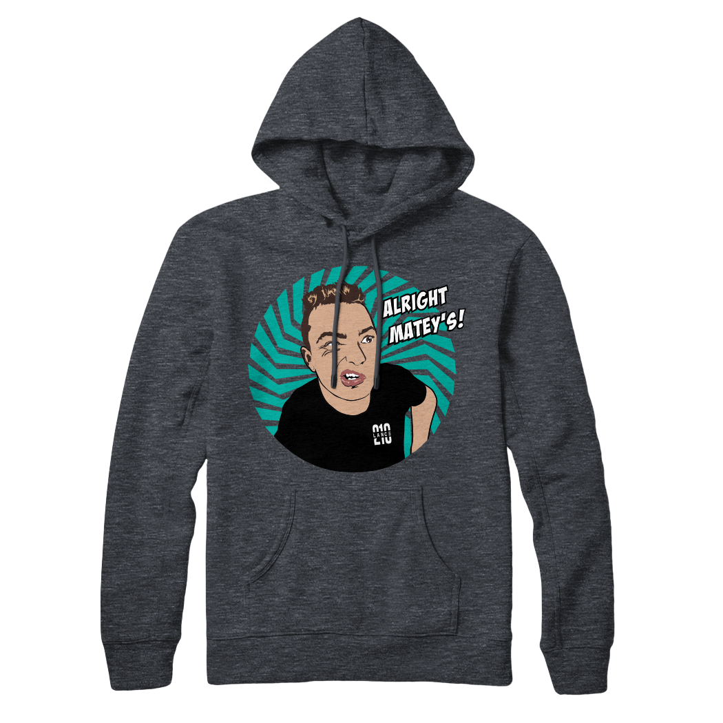 Alright Matey's Hoodie  Lance Stewart Official Lance210 Merch Store - Shop T-shirts, beanies, snapbacks, pop sockets, hoodies and more! As Seen On YouTube, Vine, Instagram, Facebook and Twitter