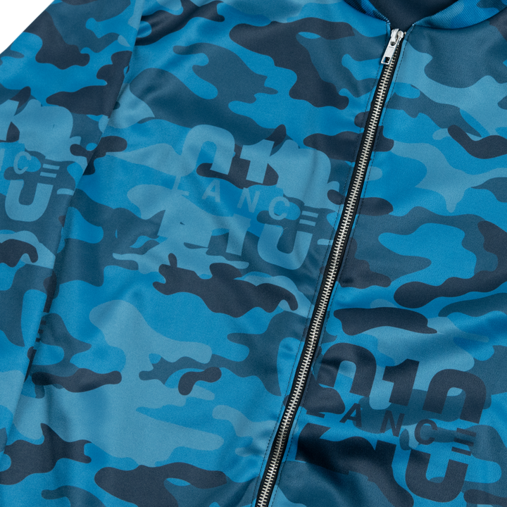 210 Camo Midweight Bomber Jacket (Navy)