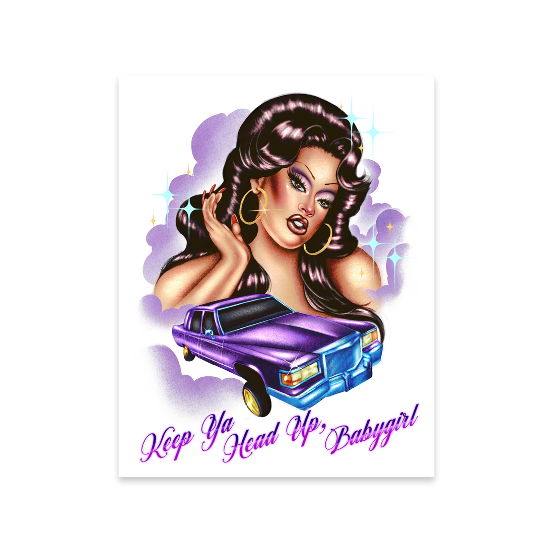 Keep Your Head Up Print