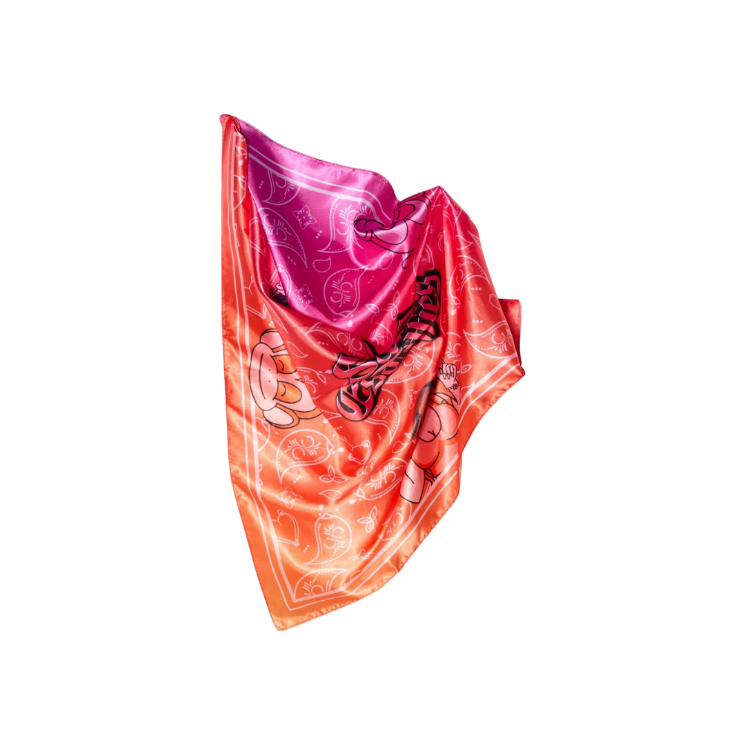 Satin Bootz Scarf
