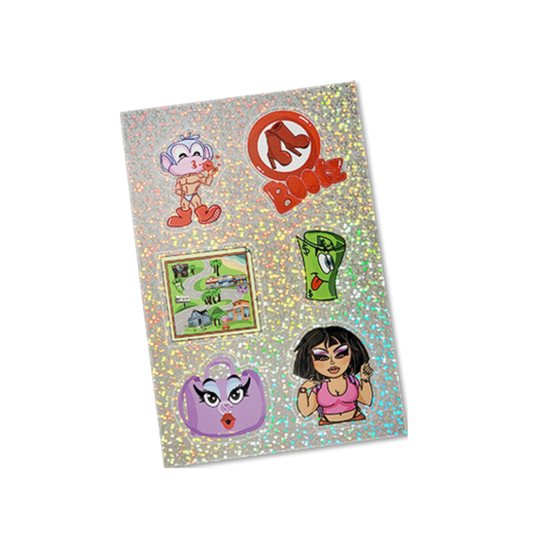Official Boots Sticker Sheet