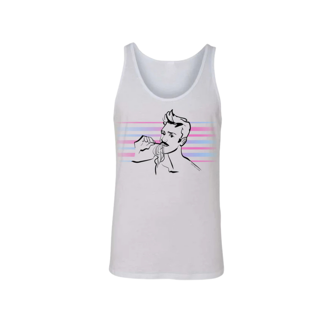 Matteo Lane Unisex Tank - Striped