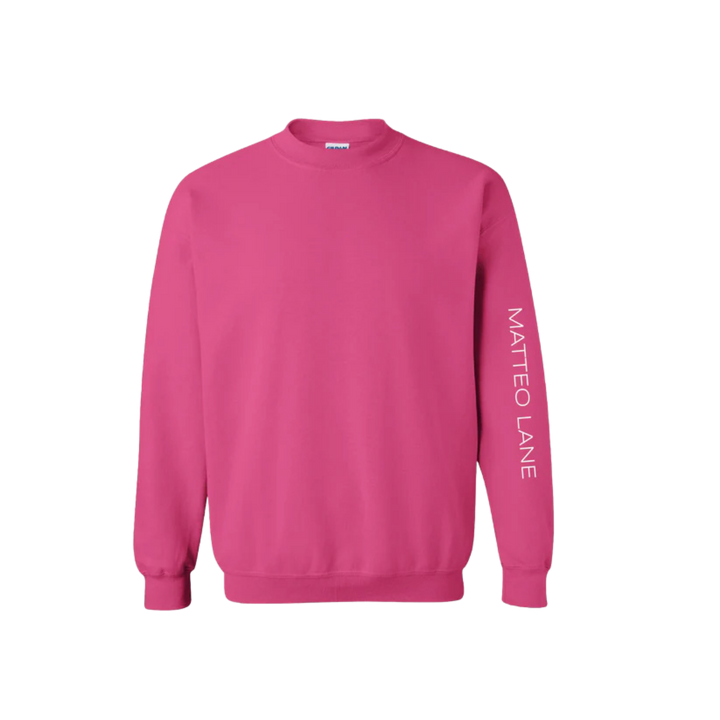 Al Dente Tour Unisex Crewneck - Pink