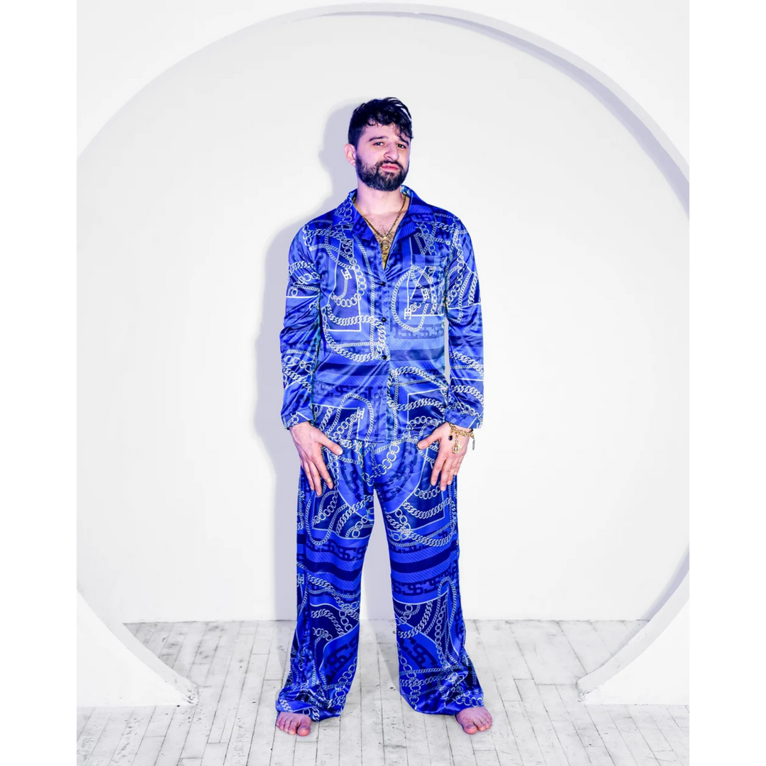Sapphira Chain Link Pajama Set
