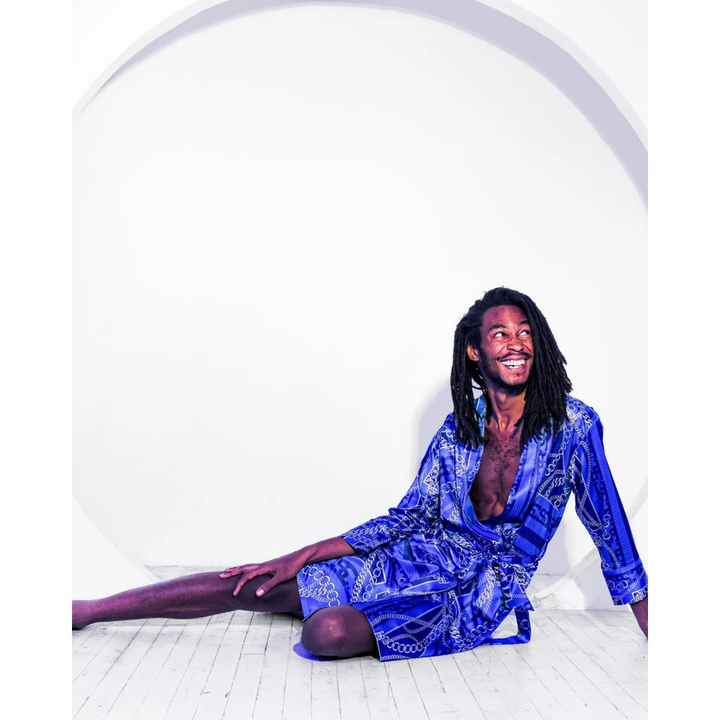 Sapphira Chain Link Robe