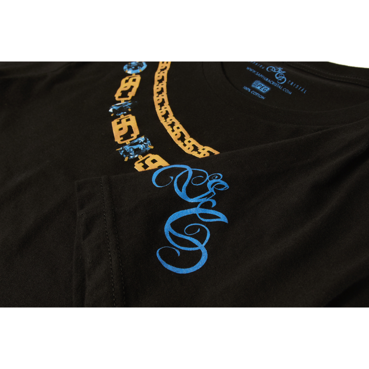 Jewels Chains Tee - Black