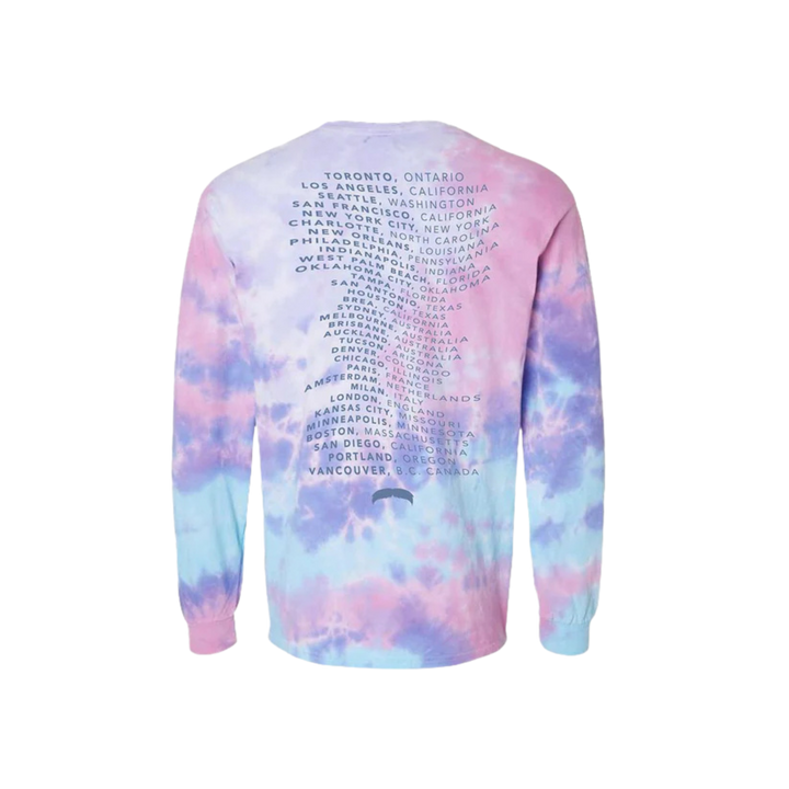 Al Dente Tour Unisex Long Sleeve Tee - Tie Dye