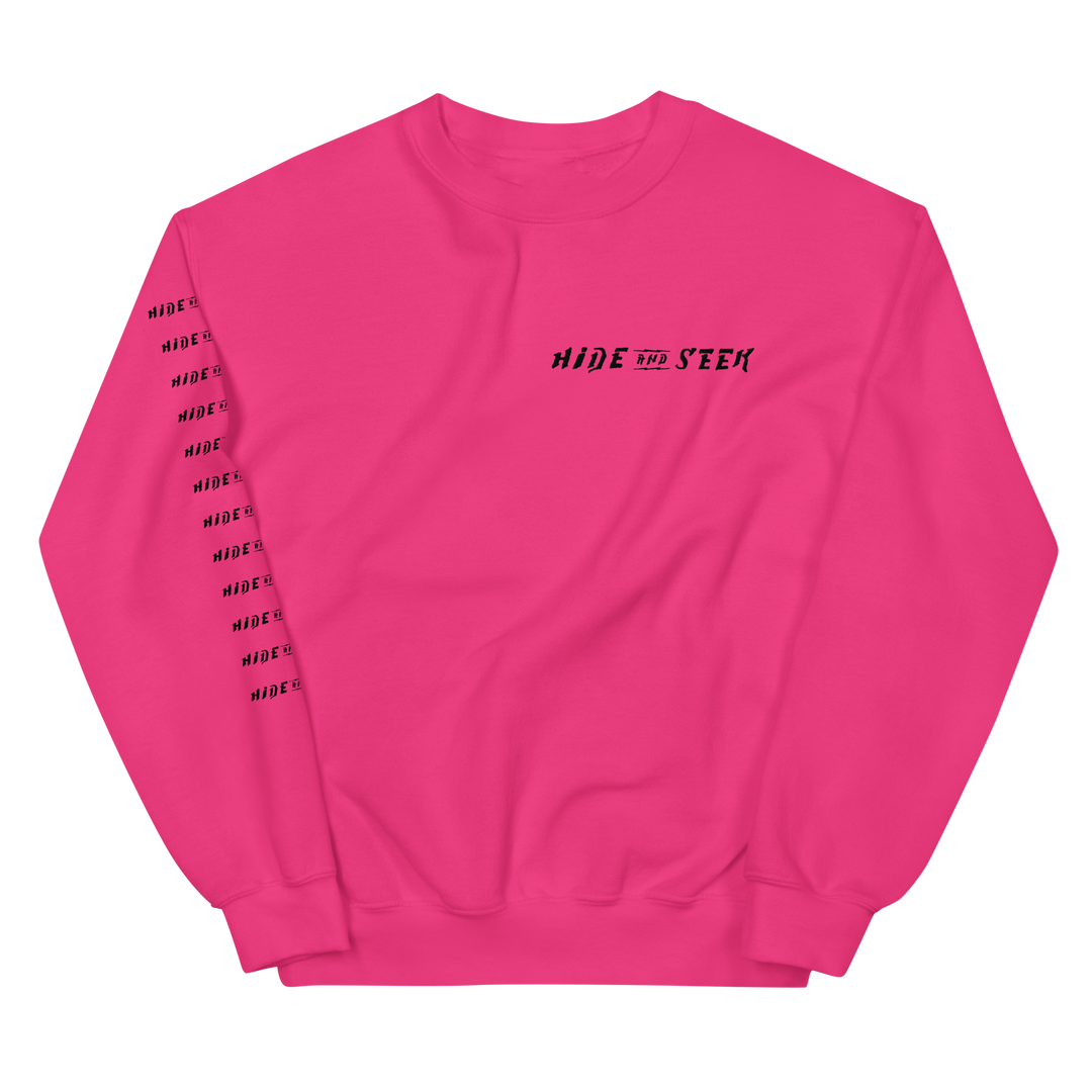 Hide and Seek Logo Crew (Black Logo)