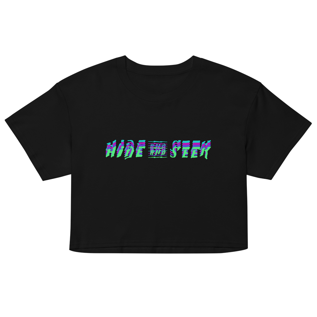 Stacked Logo Crop Tee